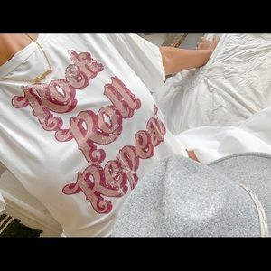 Rock, Roll, Repeat Tee